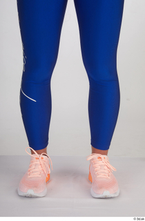 Zuzu Sweet blue leggings calf dressed orange sneakers sports 0001.jpg